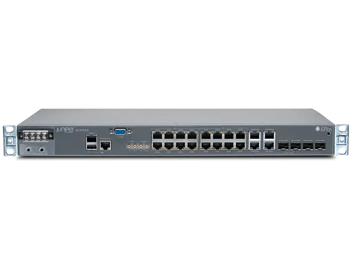 Router Juniper ACX1000-DC 8xT1/E1, 8xGbE copper, 4xGbE Router Juniper ACX1000-DC 8xT1/E1, 8xGbE copper, 4xGbE