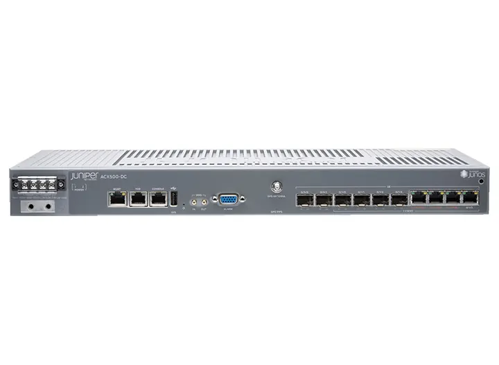 Router Juniper ACX500-DC  indoor unit 2x1GbE (SFP) + 4x1GbE