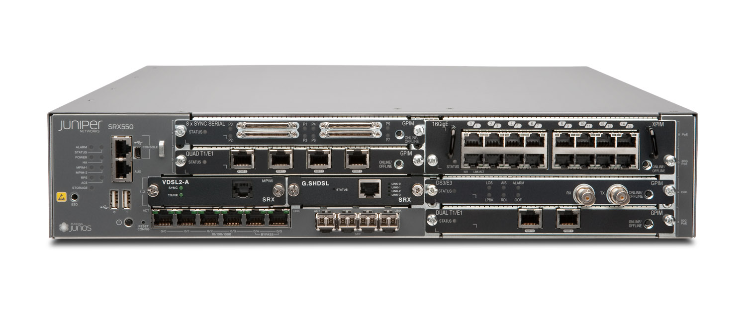 SRX550 Series Gateway chính hãng
