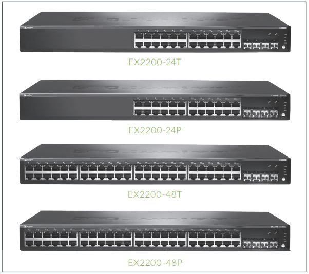 Bộ chuyển mạch Switch Ethernet Juniper EX2200 Series Juniper