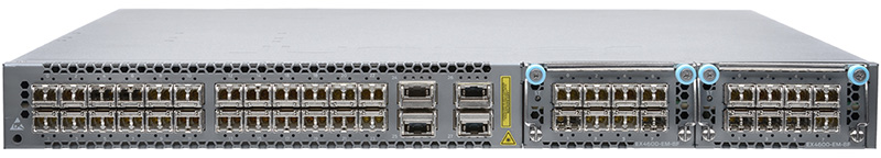 Switch Juniper EX4600-40F-AFI 24 SFP+/SFP ports, 4 QSFP+ ports, 2 expansion slots, redundant fans, 2 AC power supplies