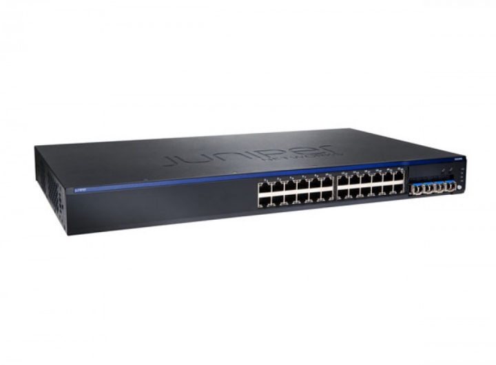 Switch Juniper EX2200-24P-4G-TAA 24-port 10/100/1000BASE-T Ethernet with PoE+ 405W and 4 SFP GE
