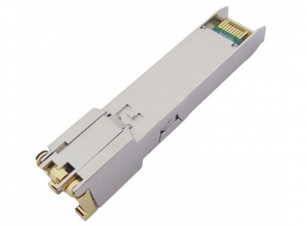 Module Quang QFX SFP 1GE T SFP 1000Base T Copper Transceiver Module For Up To 100m Transmission