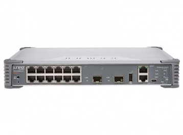 EX2300-C-12P Juniper EX2300 Compact Fanless 12-port GE PoE+, 2x 1/10GbE  SFP/SFP+