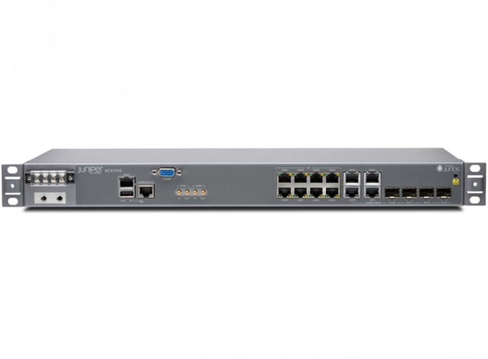 Router Juniper ACX1100AC 8xGbE copper and 4xGbE combination