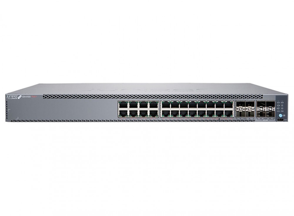 Switch Juniper EX410024MP 8x 100MB/1GbE/2.5GbE/5GbE/10GbE + 16x 10 MB