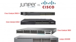 So sánh Cisco 2960-X vs Cisco 3650 vs Cisco 3850 với Juniper EX3400